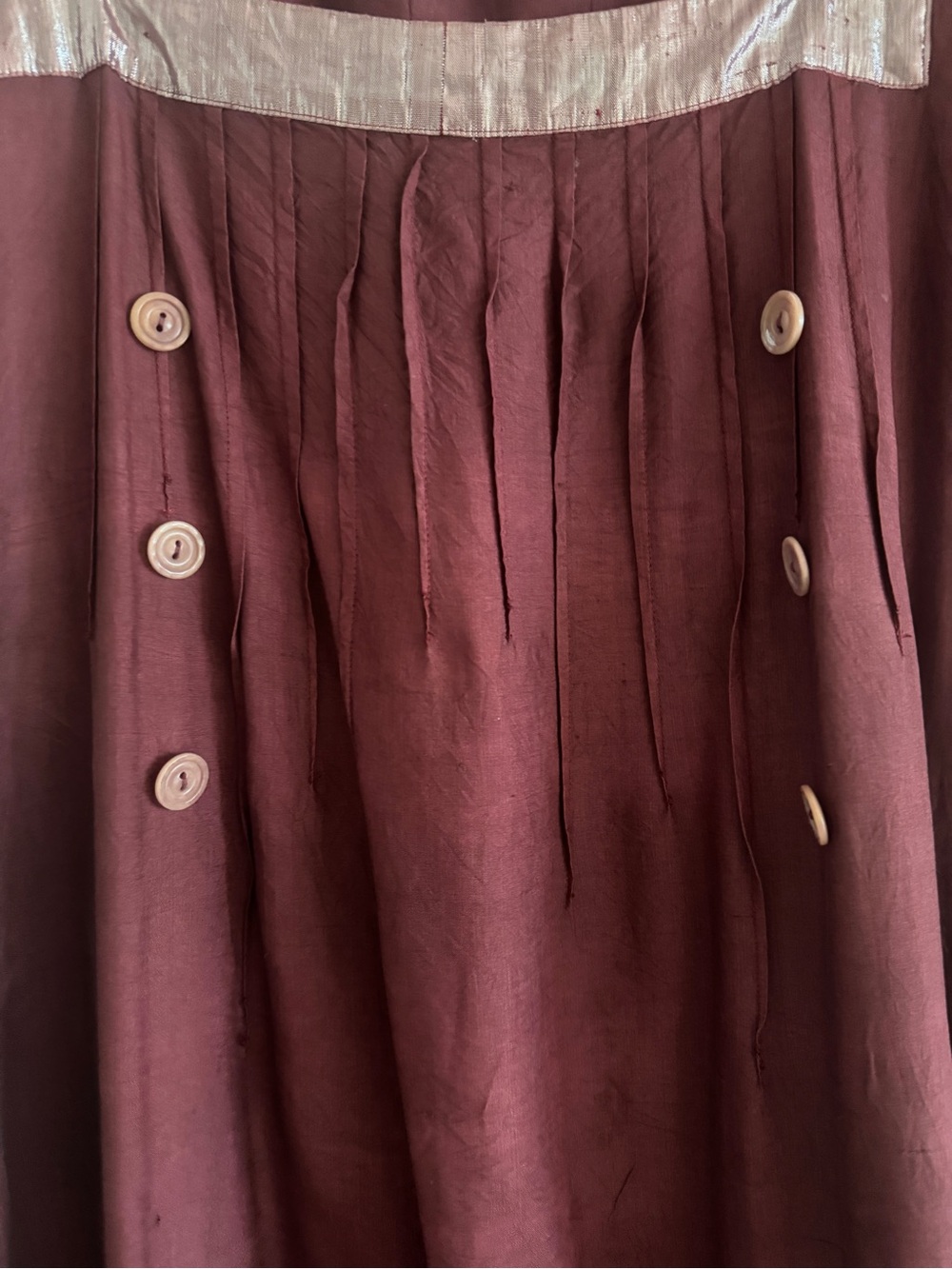 J. Morgan Puett, 90’s RETRO, A Line, Washable Silk Maxi Dress - Picture 14 of 16